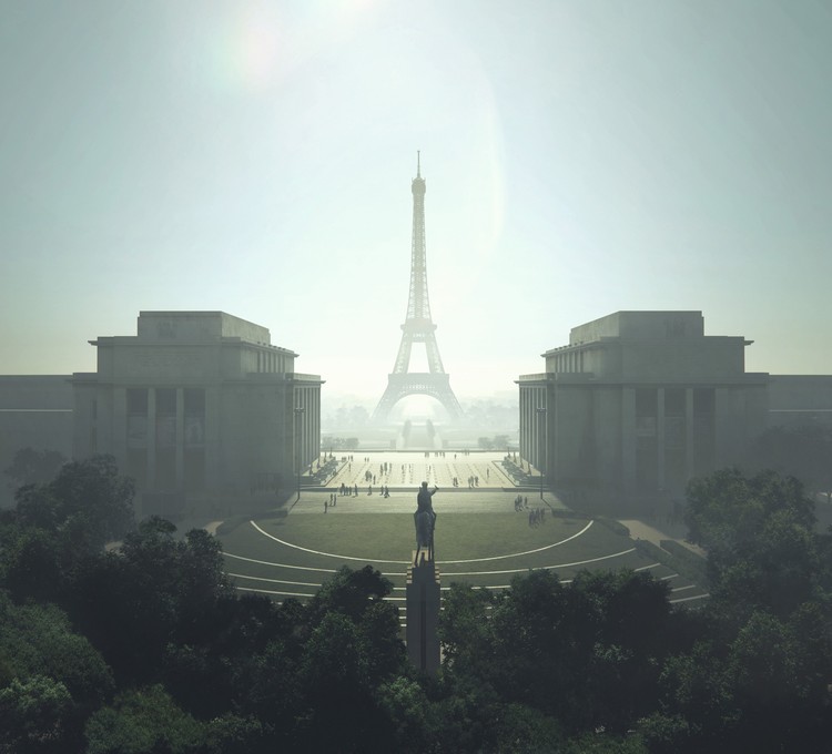 Gustafson Porter + Bowman Wins Competition to Redesign Eiffel Tower Site - Image 2 of 7