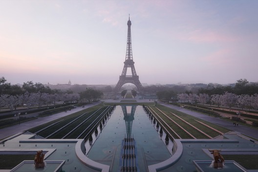 Gustafson Porter + Bowman Wins Competition to Redesign Eiffel Tower Site - Image 4 of 7