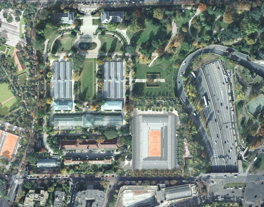 Simonne-Mathieu Tennis Court at Roland Garros / Marc Mimram - Image 23 of 23