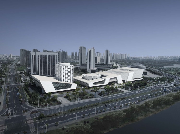 淮安市城市博物馆、图书馆、文化馆、美术馆 / 同济大学建筑设计研究院 - 更多图片