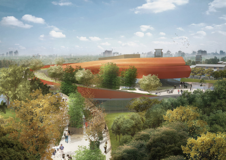 "Panda Capital" Master Plan Competition: Shanghai Tianhua + Chapman Taylor + MARSIA Architects Reveal Shortlisted Proposal - Image 5 of 12