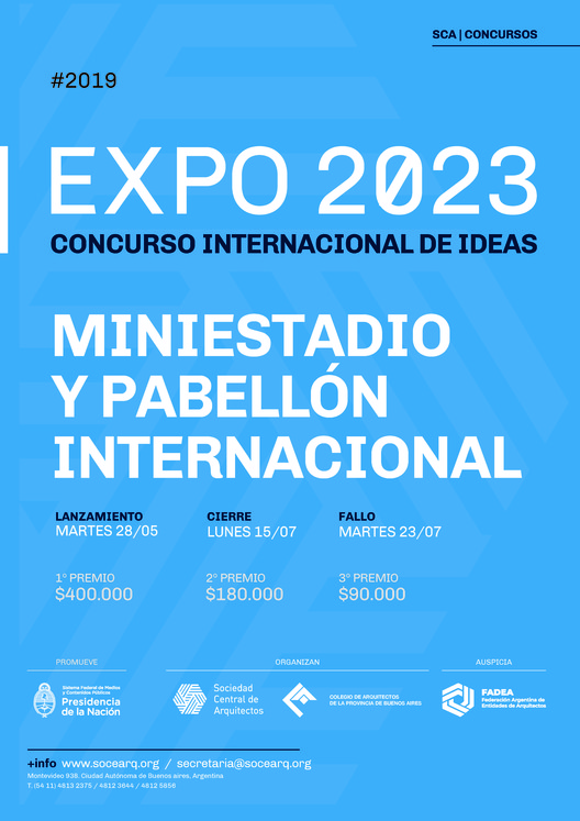 Expo 2023 Ideas Competition: "Mini-Stadium and International Pavilion" - Image 1 of 1