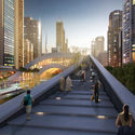 迪拜城市绿道方案 X-Space，解决城市碎片化问题 - Image 3 of 4