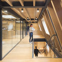 Office in Paddington / Edward Williams Architects - Interior Photography, Stairs, Windows, Beam, Handrail