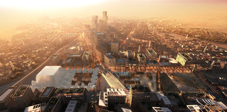 Mouaz Abouzaid and Islam El Mashtooly Design Linear Park Along Cairo's Historic Aqueduct - Image 3 of 11