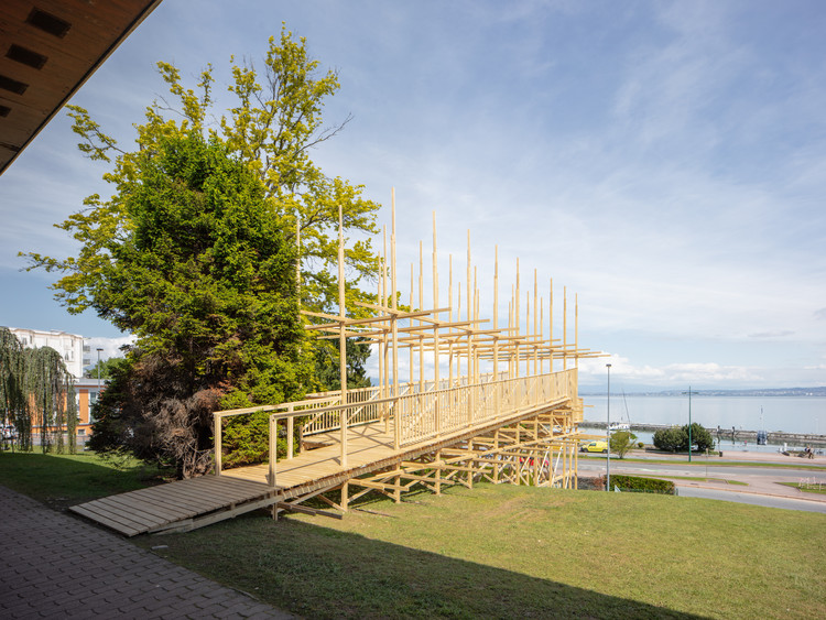 EPFL Students Build Wooden Pavilions Around Lake Geneva's Shores - Image 17 of 20