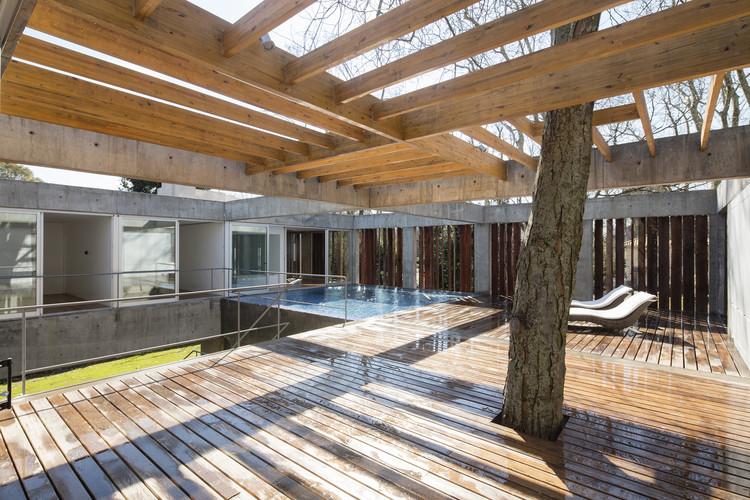 Casa del árbol / Estudio Botteri-Connell - Ventanas, Fijación Vigas