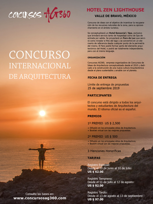 Convocatoria para Concurso de Ideas "Hotel ZEN Lighthouse", Concursos AG360