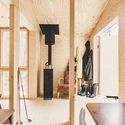 Small but Fine Cabin / studio politaire - Interior Photography, Closet, Windows, Chair