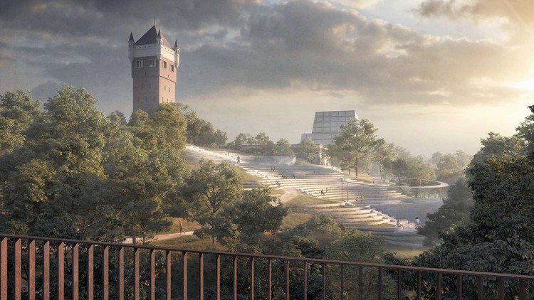 Henning Larsen and Topotek 1 Win Competition to Revitalize Denmark's Esbjerg Bypark - Featured Image