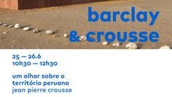 Escola da Cidade e Sesc promovem encontros com os arquitetos peruanos Sandra Barclay e Jean Pierre Crousse