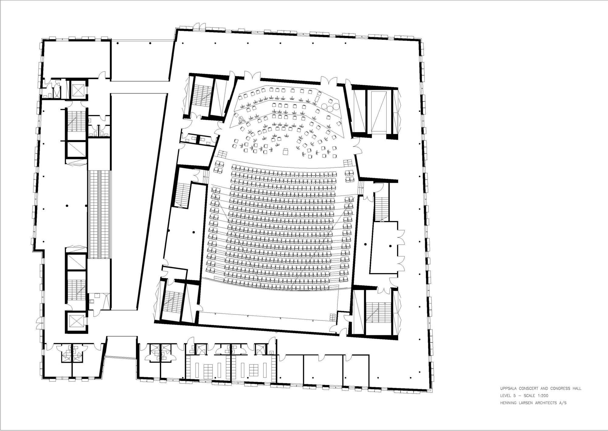 Galeria de Sala de concertos e congressos de Uppsala / Henning Larsen 41