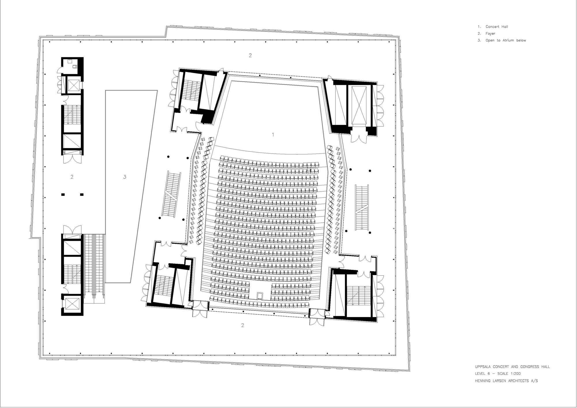 Galeria de Sala de concertos e congressos de Uppsala / Henning Larsen 42