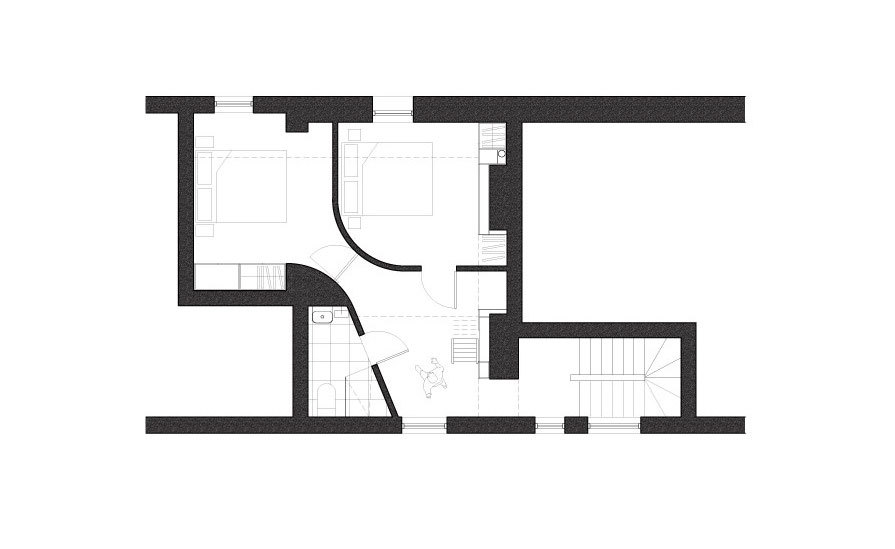 Gallery Of Hoa S House Ioa Studio 27 Proposed First Floor Plan 27 29 Zoom Image View Original Size