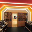 EDC Recording Studio / Fairfax - Interior Photography, Closet, Shelving