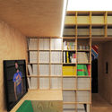 EDC Recording Studio / Fairfax - Interior Photography, Closet, Shelving