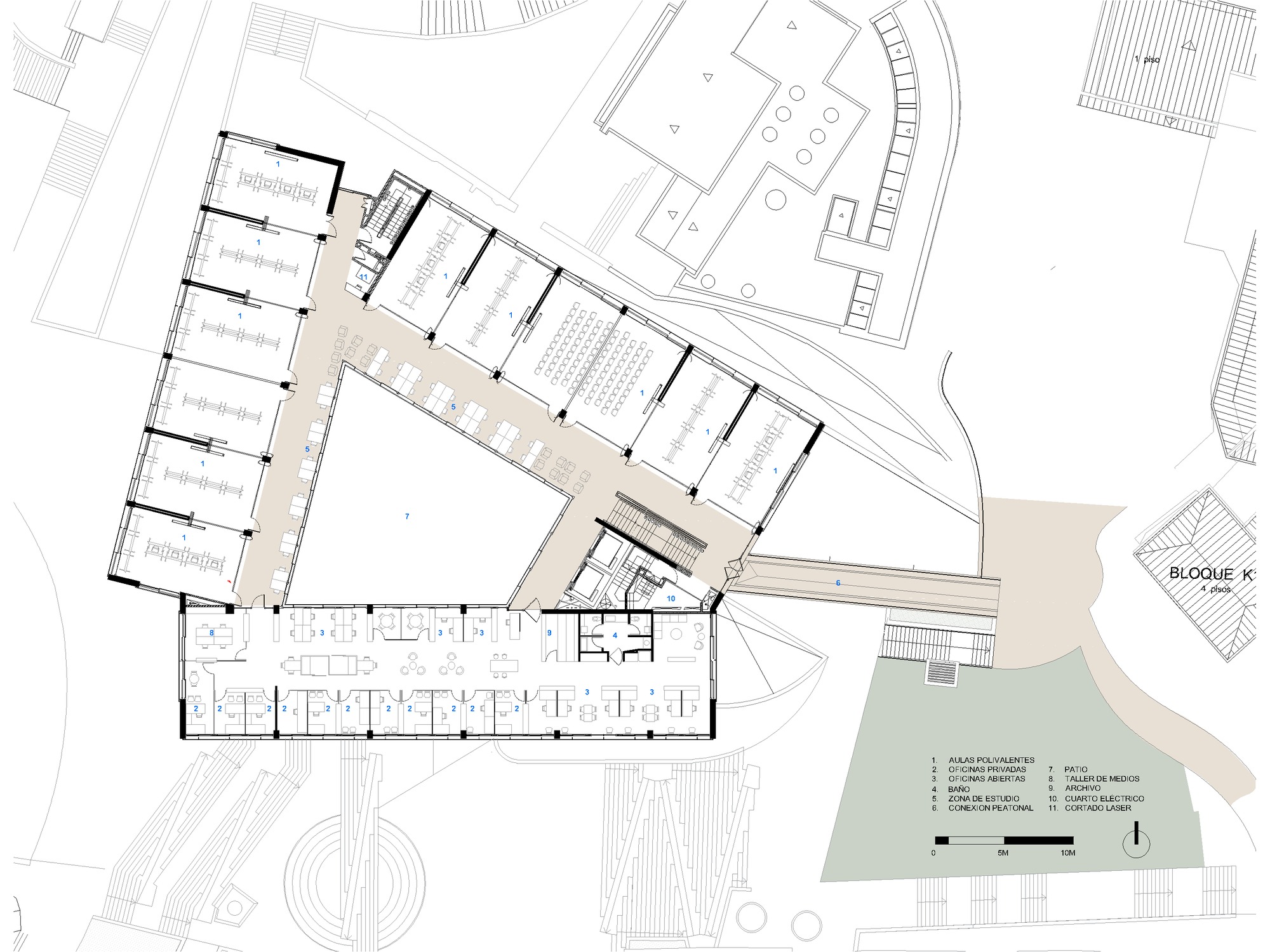 Galería de Escuela de Arquitectura, Universidad de los Andes / Bermúdez