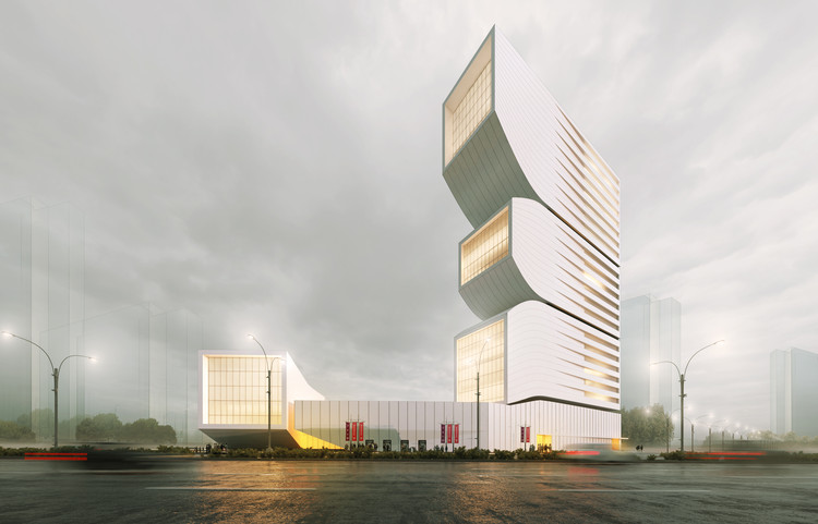 Nextoffice projeta torre de uso misto no Irã - Imagem de Destaque