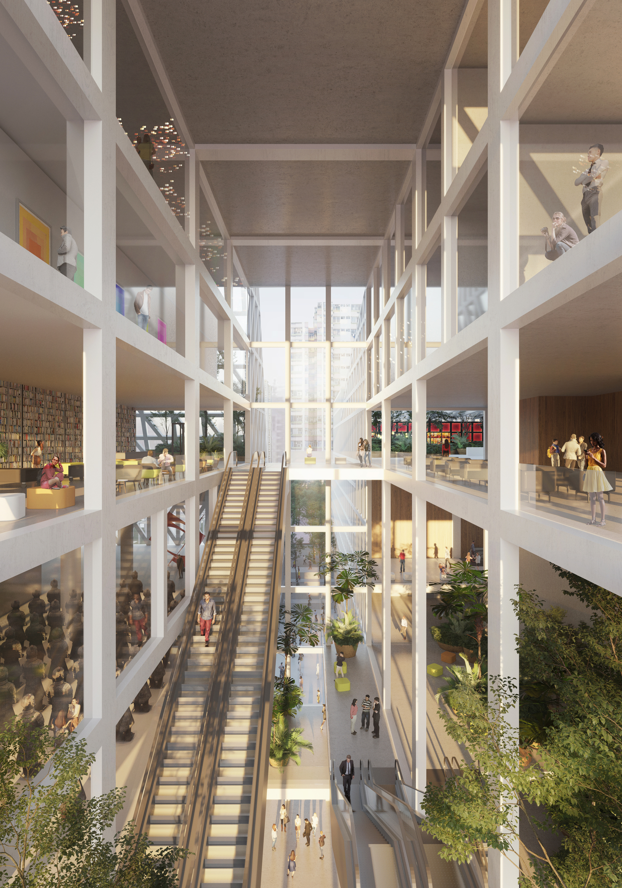 Gallery of Mecanoo Designs Cultural Tower for Shenzhen's Futian ...