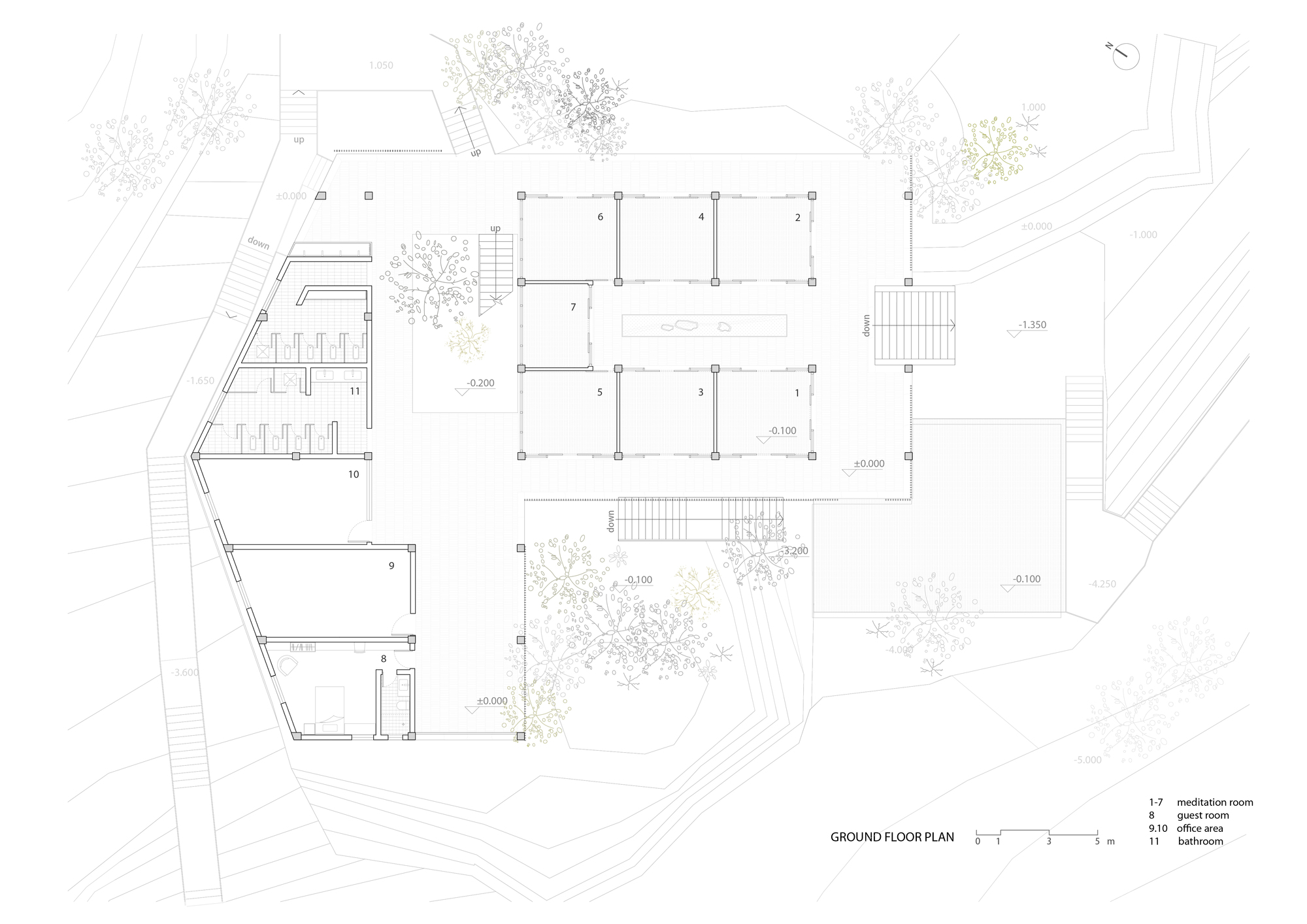 Gallery of Zen Centre at Baoguosi Buddhism Temple / Approach