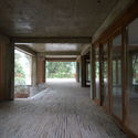 Zen Centre at Baoguosi Buddhism Temple / Approach Architecture Studio - Interior Photography, Renovation, Bedroom, Door, Beam