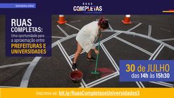 Ruas Completas: uma oportunidade para a aproximação entre prefeituras e universidades