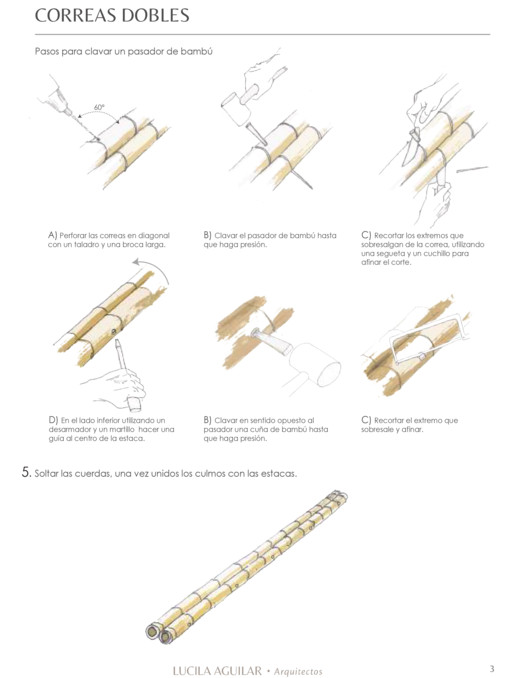 Learn how to design a hyperbolic paraboloid bamboo roof - Image 8 of 11