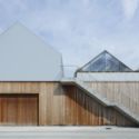 Factory Roof Houses / Delmulle Delmulle Architecten - Exterior Photography, Mixed Use Architecture, Facade