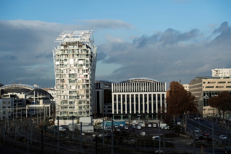 Ycone La Confluence Residential Tower / Ateliers Jean Nouvel - Cityscape, Facade, Windows