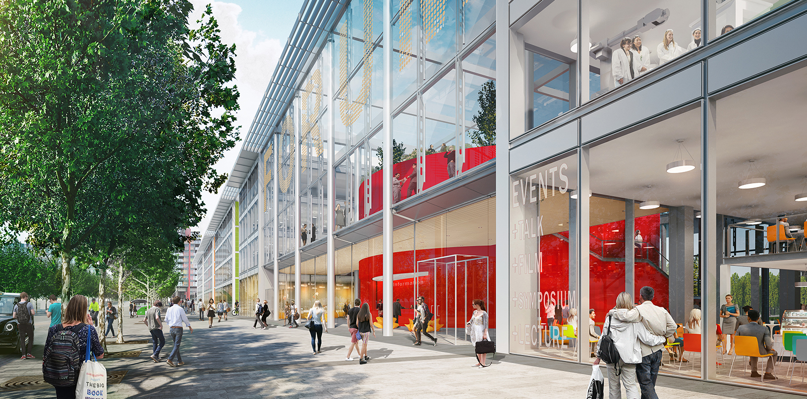 Galeria de Hopkins Architects vence concurso para campus universitário