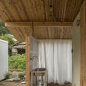Knot-hole House / ICADA - Houses, Door, Beam