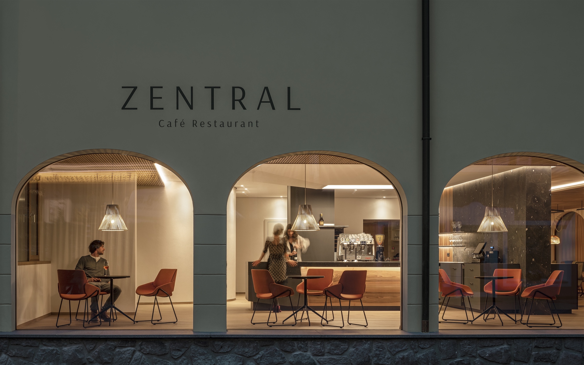 Gallery of ZENTRAL Café Restaurant / Messner Architects 1