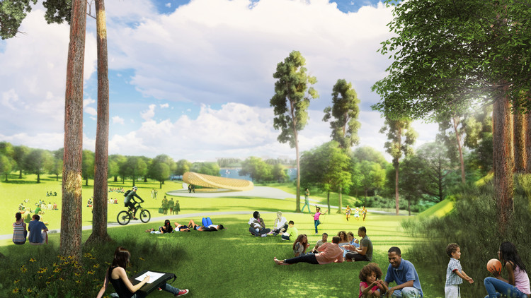 West 8 Wins Middle Branch Competition to Revitalize Baltimore's Waterfront - Image 2 of 8