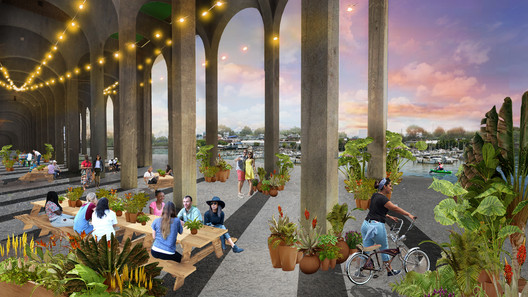 West 8 Wins Middle Branch Competition to Revitalize Baltimore's Waterfront - Image 4 of 8