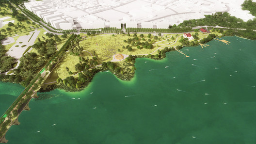 West 8 Wins Middle Branch Competition to Revitalize Baltimore's Waterfront - Image 6 of 8