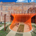 Behin Ha Design Studio cria instalação temporária de malha em Ohio - 4 的图像 4