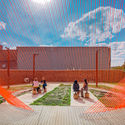 Behin Ha Design Studio cria instalação temporária de malha em Ohio - 1 的图像 4