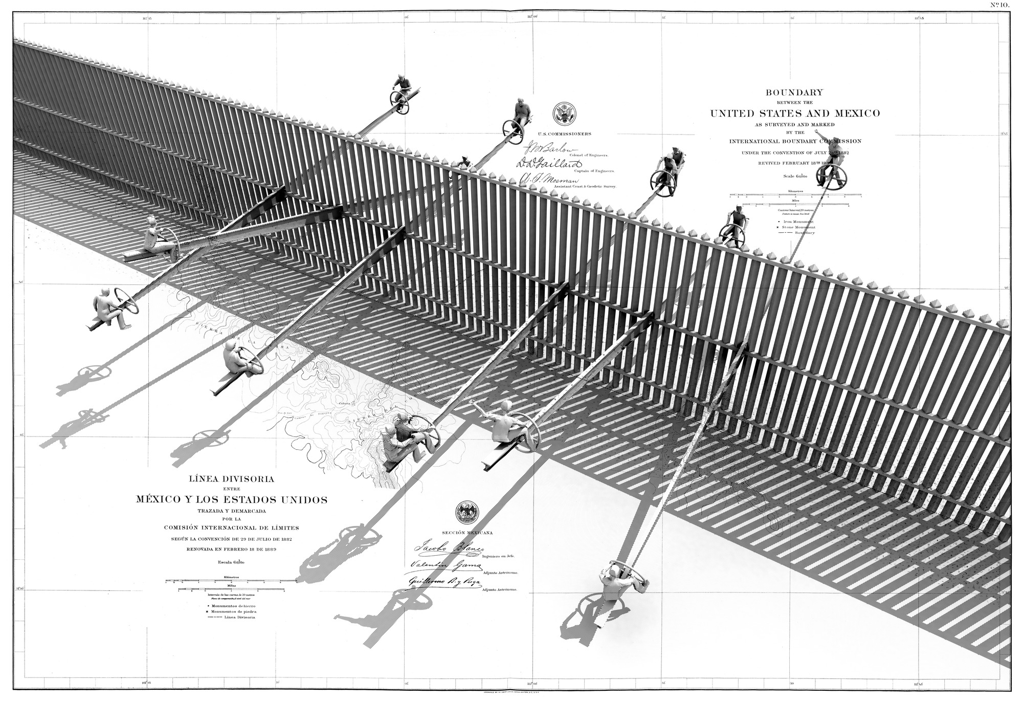 Galería De Un Manifiesto Sobre El Muro Fronterizo Entre Estados Unidos Galería De Un Manifiesto Sobre El Muro Fronterizo Entre Estados Unidos