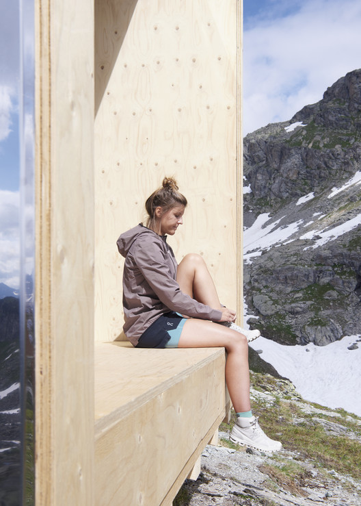 On Mountain Hut Cabin / Thilo Alex Brunner On Mountain Hut Cabin / Thilo Alex Brunner - Image 8 of 19