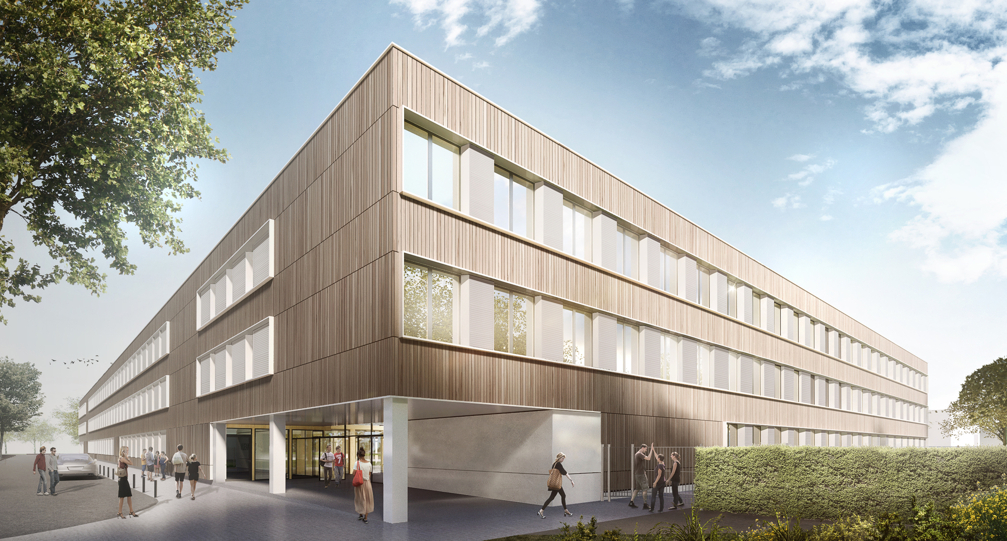 Galería de ¿Son las escuelas modulares de madera el futuro de la arquitectura educacional? 6