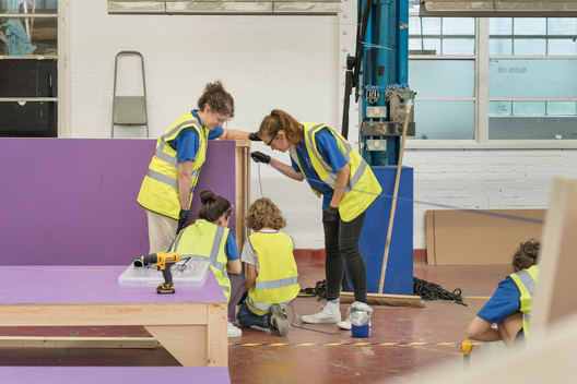 School Children Design and Build London's First Mega Maker Lab in Former Fire Station School Children Design and Build London's First Mega Maker Lab in Former Fire Station - Image 2 of 13