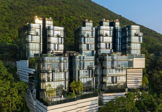 Pulsa Residential Building / Aedas - Facade, Forest