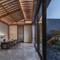 Guoshi Luxury SPA Resort / CHALLENGE DESIGN  - Interior Photography, Showroom, Beam, Facade, Table