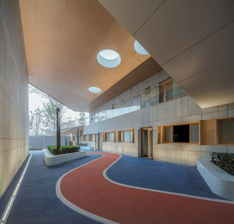 Fantasia·Blossom School / PURE Architects - Kindergarten, Facade, Stairs, Lighting