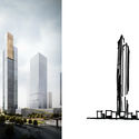 Aedas imagina um marco reflexivo para o CBD de Changsha - Imagem 3 de 4