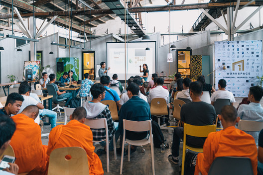 Factory Phnom Penh Social Hub / Bloom Architecture - Interior Photography, Chair