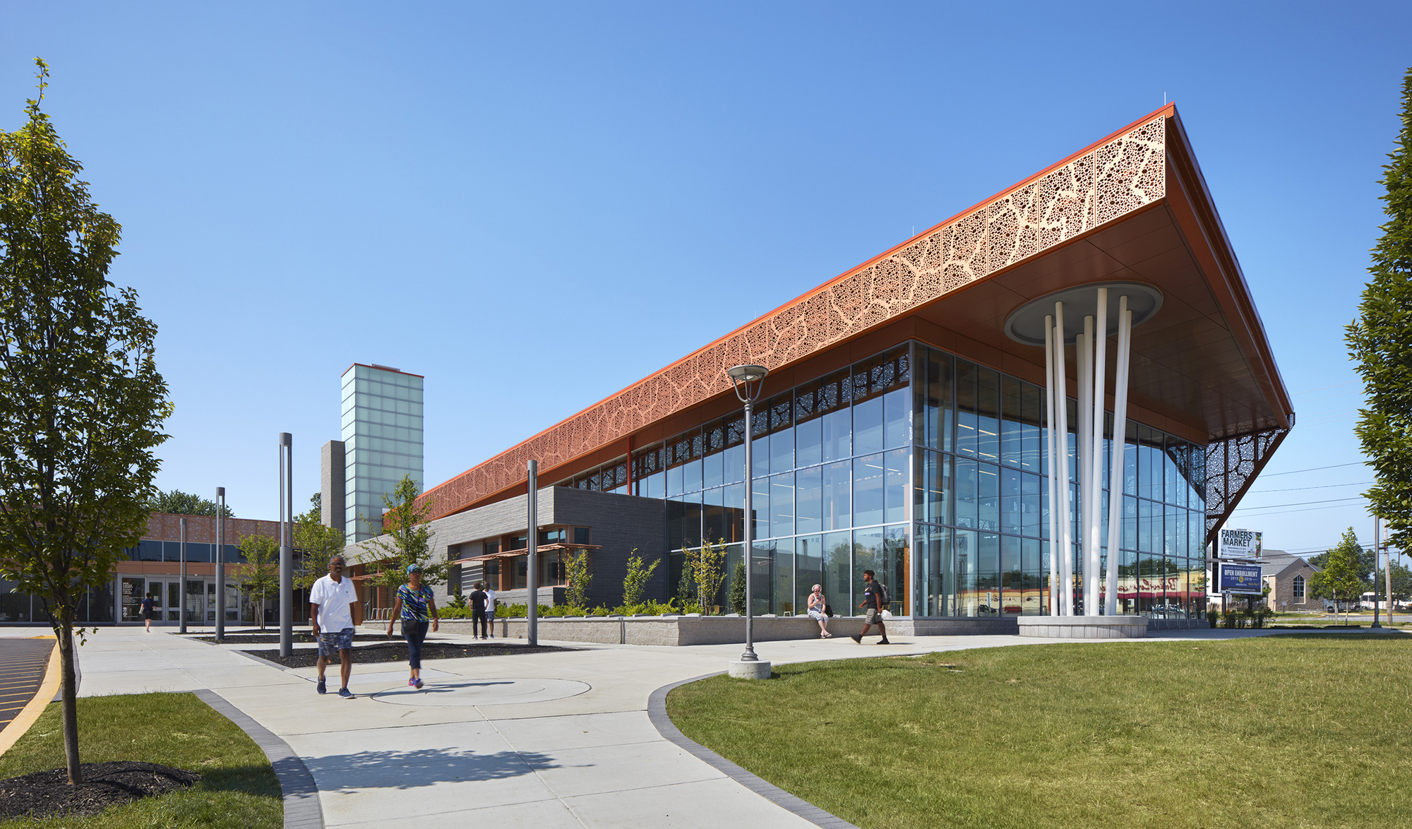 Gallery of Route 9 Library / Perkins and Will 13