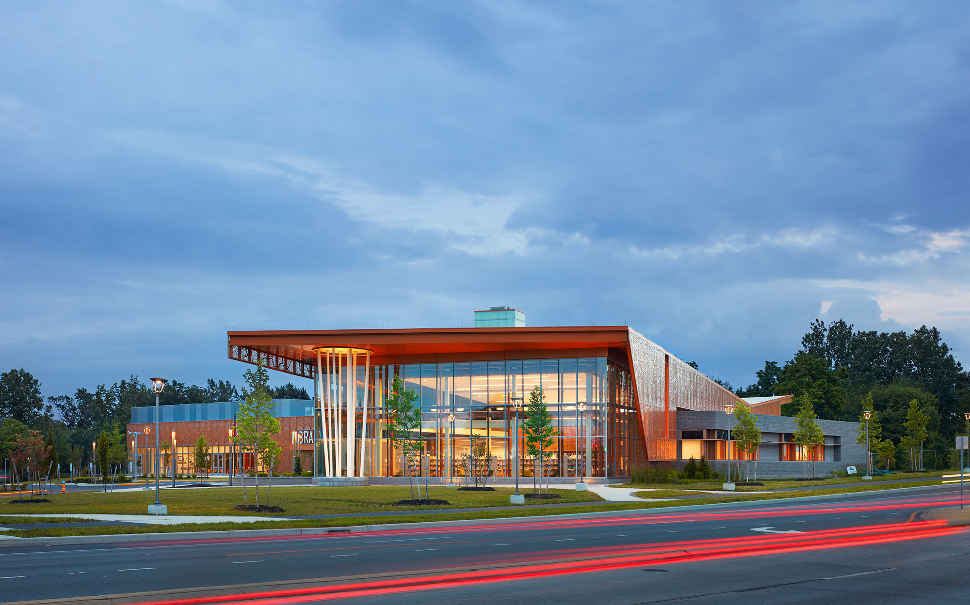 Gallery of Route 9 Library / Perkins and Will 11