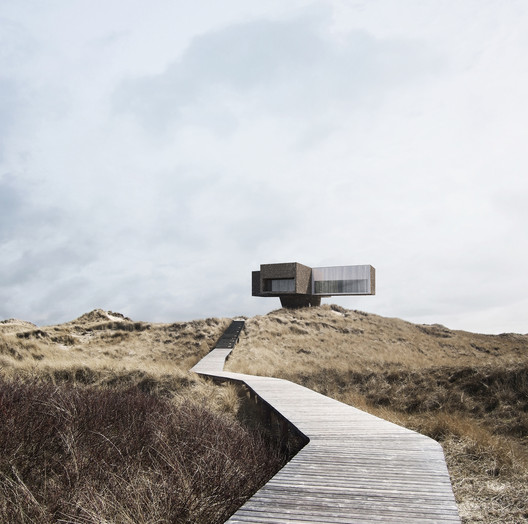 Studio Viktor Sørless Designs Coastal Dune House in Denmark Studio Viktor Sørless Designs Coastal Dune House in Denmark - Image 4 of 7