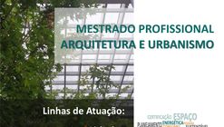 Mestrado Profissional em Arquitetura e Urbanismo